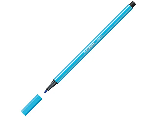 Viltstift Stabilo 6840-6 blik à 40 kleuren
