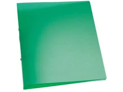 Ringmap A4 PP 2 Ringen 25mm Transparant Groen