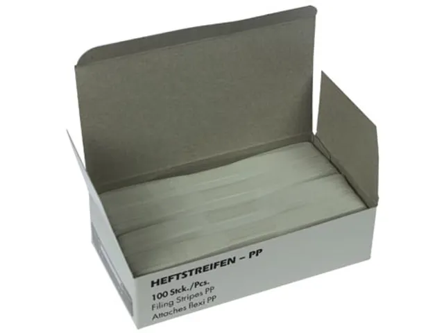 Snelhechterstrip wit, pak van 25 stuks