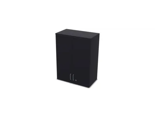 opzetkast v. kast met openslaande deuren CC-zwart 1070x800x445mm