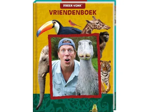 Interstat Vriendenboek Freek Vonk 80 pagina's