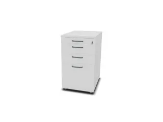Staand Ladeblok Hxbxd 720x430x600mm 2 Laden 1 Materiaallade Bl-wit - 1
