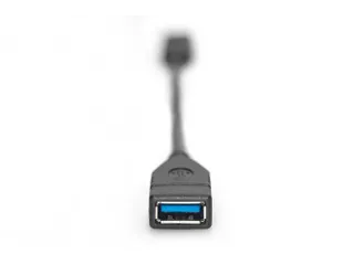 USB Type-C-adapterkabel OTG Type-C-A St/Bu 0,15m 3A 5GB 3.0-versie zwa - 4