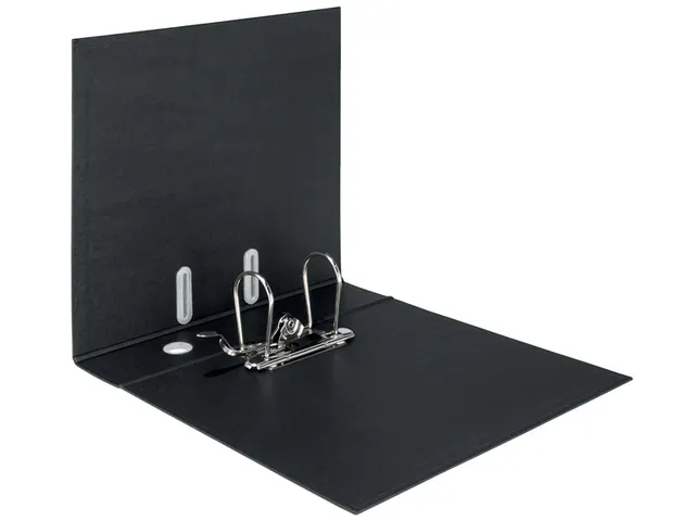 Ordner Leitz 1018 180° Recycle A4 80mm karton zwart