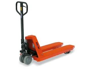 Palletwagen 5000kg Zwenk-/vorkwielen Staal Dubbelvoudig Vork 1150mm - 1