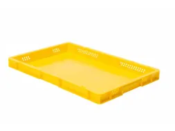 Euronorm-stapelbak 9.5l H X L X B 50x600x400mm Geel