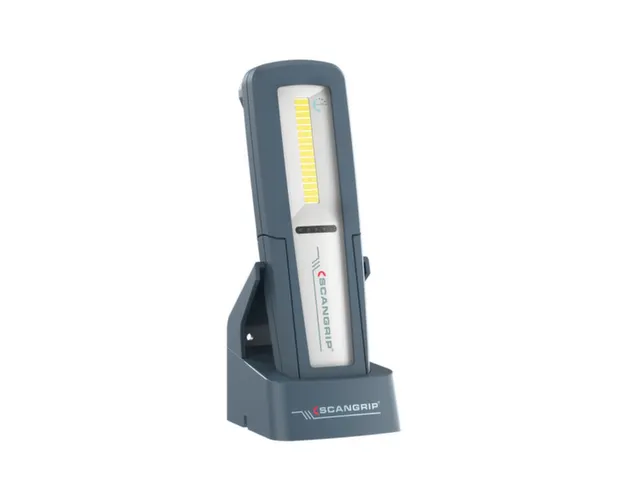 accu-werklamp,1 COB-led,500lumen,spot 175lumen,display-weergave