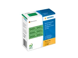 Herma 4805 Nummer Etiketten Groen