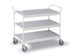 Universele Wagen 150kg Laadvl. Lxb 990x500mm 3 Etages Puurwit