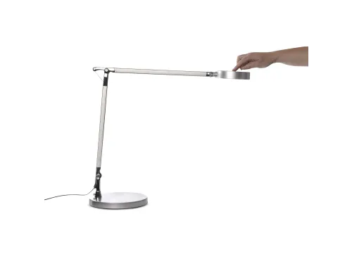Bureaulamp MAULgrace LED colour vario dimbaar Zilver