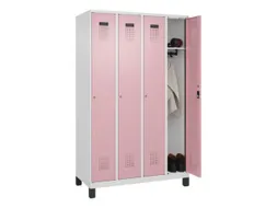 locker,HxBxD 1950x1200x500mm,4vak,vak B 300mm,cil.-slot,voeten