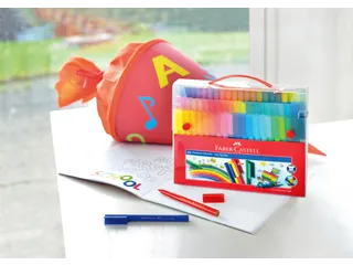 Kleurstiften Faber-Castell Connector assorti cadeauset à 80 stuks - 8