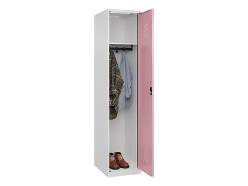 locker,HxBxD 1850x400x500mm,1vak,vak B 400mm,cil.-slot,staand op vloer