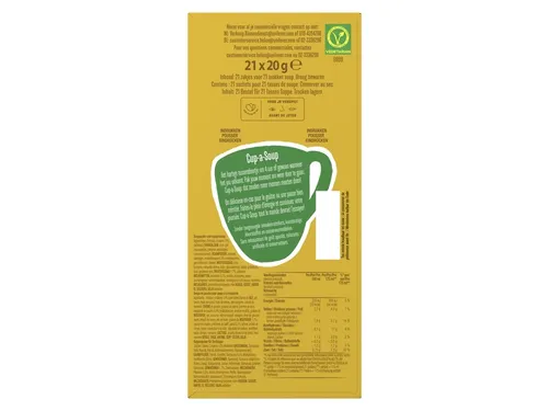 Cup-a-Soup Knorr Soep mosterd 21x175ml