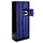 lockerkast,HxBxD 1950x770x640mm,2x5vakken,romp RAL7035,front RAL5010