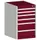 ladekast HxBxD 800x525x650mm 6laden romp RAL7035 front RAL3004