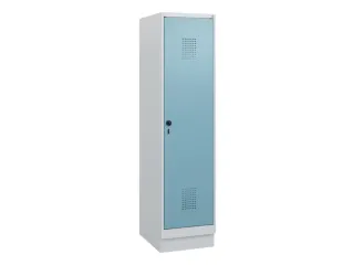 schoollocker,HxBxD 1630x400x500mm,1vak,vak B 400mm,draaigrendel,sokkel - 2