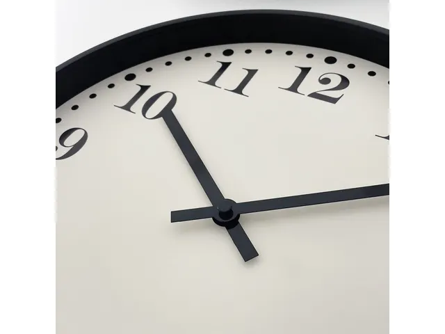 Wandklok NeXtime Dickens 30 cm wit