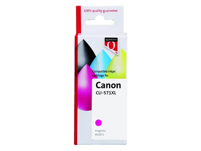 Inktcartridge Quantore alternatief tbv Canon CLI-571XL 0333C001 rood