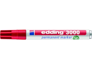 Viltstift edding 3000 rond rood 1.5-3mm - 6