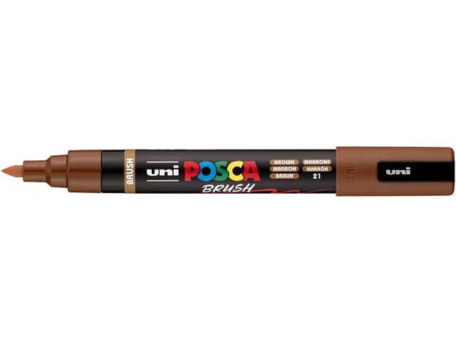 Uni Posca paintmarker PC-5BR 1 - 4 mm penseel bruin