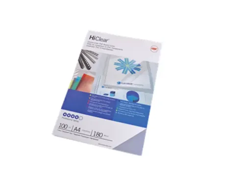 OUTLET GBC Omslag A3 PVC Hiclear 200 Micron Helder (100 stuks)