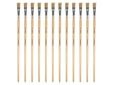 Lyonse penseel Kangaro #16 gelakt hout doos a 12 stuks