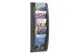 Porte-brochures mural Quick Fit 5 compartiments A5 Noir