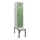 locker met bank,HxBxD 1950x400x815mm,1vak,vak B 400mm,draaigrendel