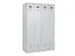 locker voor scheiding van kleding,HxBxD 1850x1200x500mm,4vak