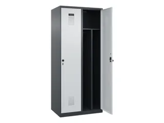 locker voor scheiding van kleding,HxBxD 1850x800x500mm,2vak - 1