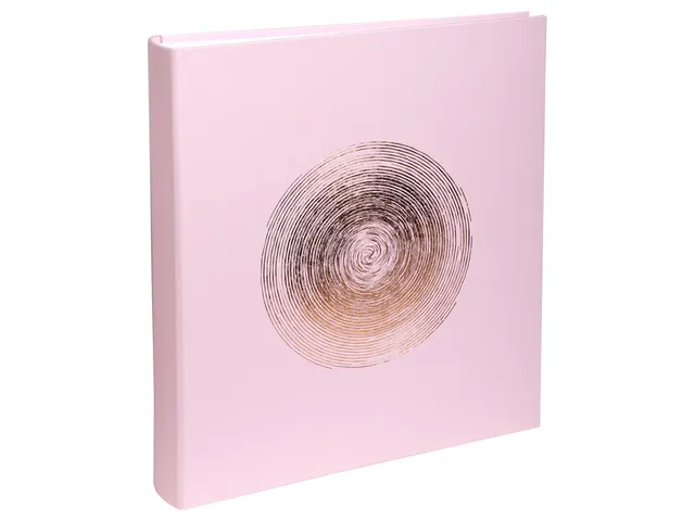 Fotoalbum Exacompta 29x32cm 60 witte pagina's Ellipse roze