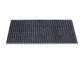 schoonloopmat,v. binnen/buiten,LxB 785x1585mm,zwart/zilverkleurig - 2