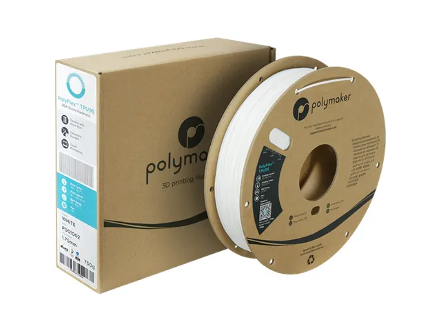 TPU-95A 1,75mm WHITE 0,75kg