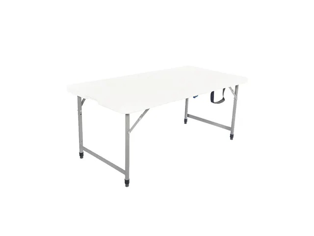 Table pliante BRASQ 120x60x74cm FC120 blanc