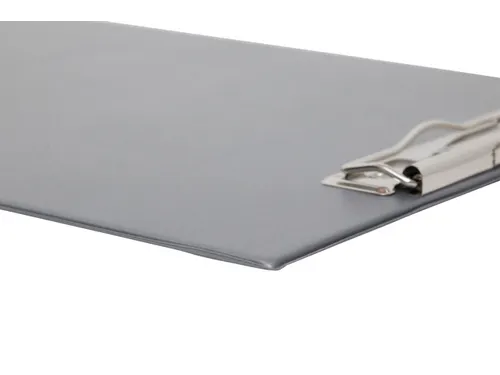 Klembord MAUL A4 staand PVC zilvergrijs
