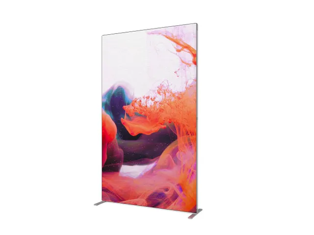 FlexFrame Modulair systeem beurswand 120x200cm Zilver frame