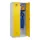 locker,HxBxD 1850x800x500mm,2vak,vak B 400mm,cil.-slot,staand op vloer