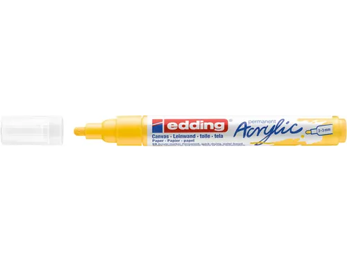 Acrylmarker edding e-5100 medium verkeersgeel