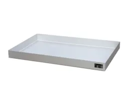 RVS opvangbak,v. kleinemballage,opvangvol. 69l,HxBxD 120x1200x600mm