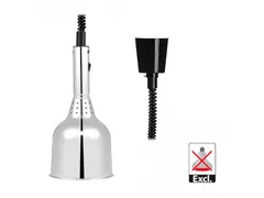 Warmhoudkap instelbaar Chroom