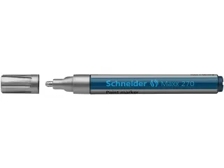 Lakmarker Schneider Maxx 270 1-3mm Zilver - 3