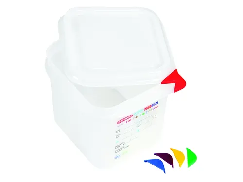 Voedseldoos Araven GN 1/6 met deksel 2600 ml 4 stuks