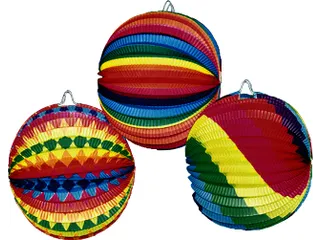 Bol-lampion 23cm assorti - 2