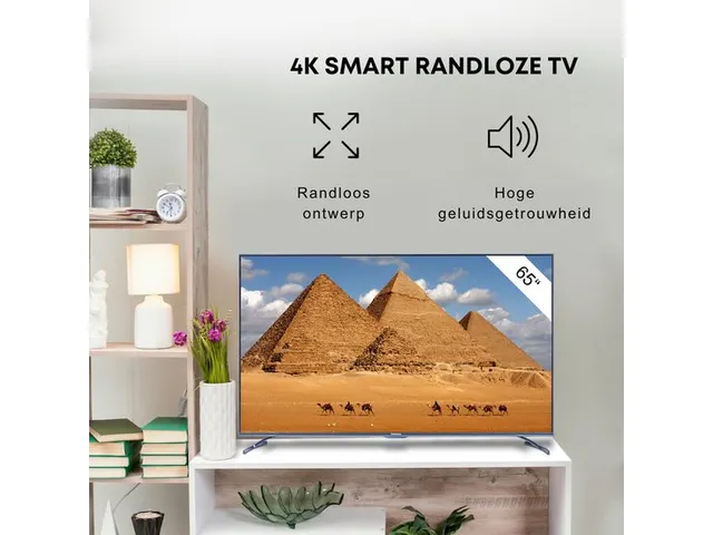 65UA3400X Tornado 65'' (165,1cm) 4K Ultra HD Smart TV Wifi Zwart