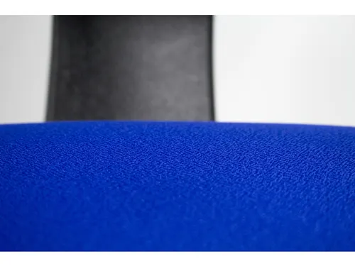 Bureaustoel EN1335 Linea Tiger 01 blauw/blauw met armleuning