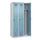 locker voor scheiding van kleding,HxBxD 1850x900x500mm,3vak
