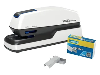 Nietmachine Elektrisch Optima Grip 20vel Zwart/Zilver - 1