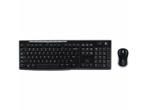 Wireless Combo toetsenbord en muis MK270 Azerty zwart