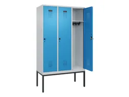 locker,HxBxD 2120x1200x500mm,3vak,vak B 400mm,draaigrendel